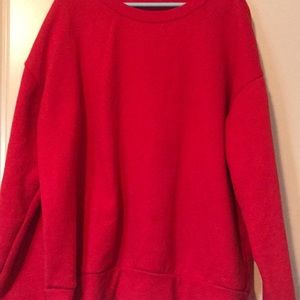 Ardene- Red sweatshirt Size M